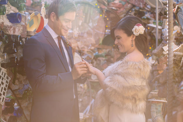 Philadelphia Magic Gardens Wedding - An Art Themed Elopement!