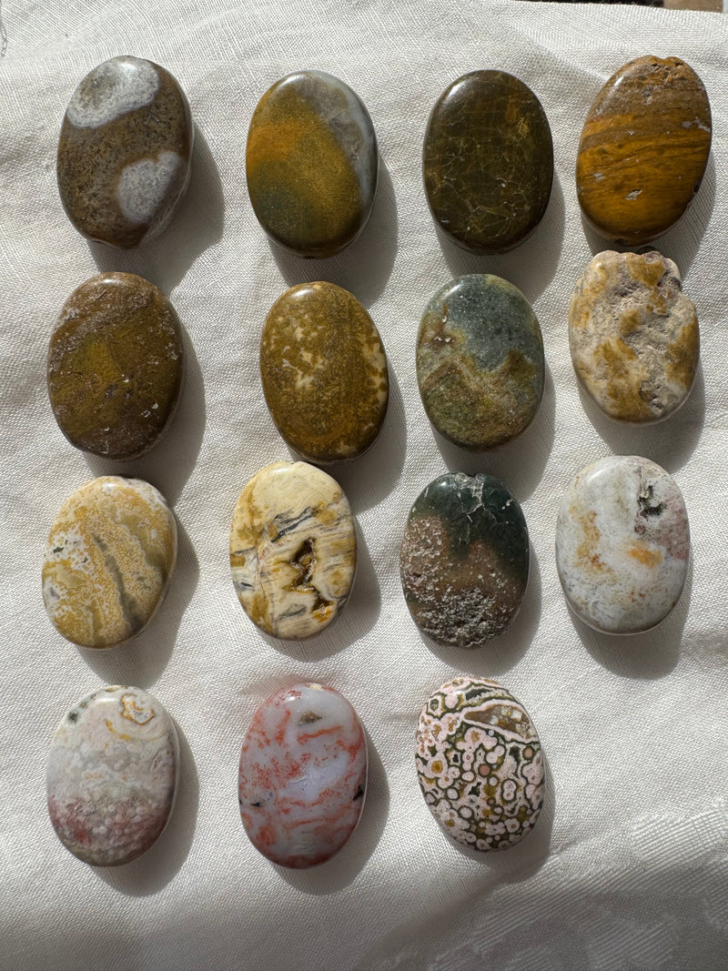 Handcrafted custom stone necklace