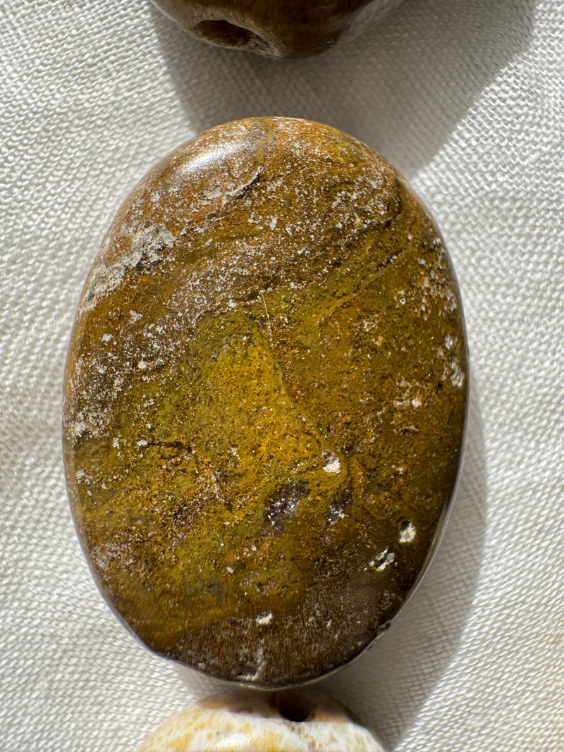 Handcrafted custom stone necklace