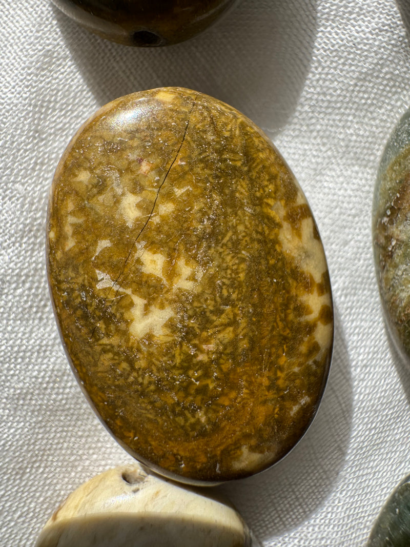 Handcrafted custom stone necklace