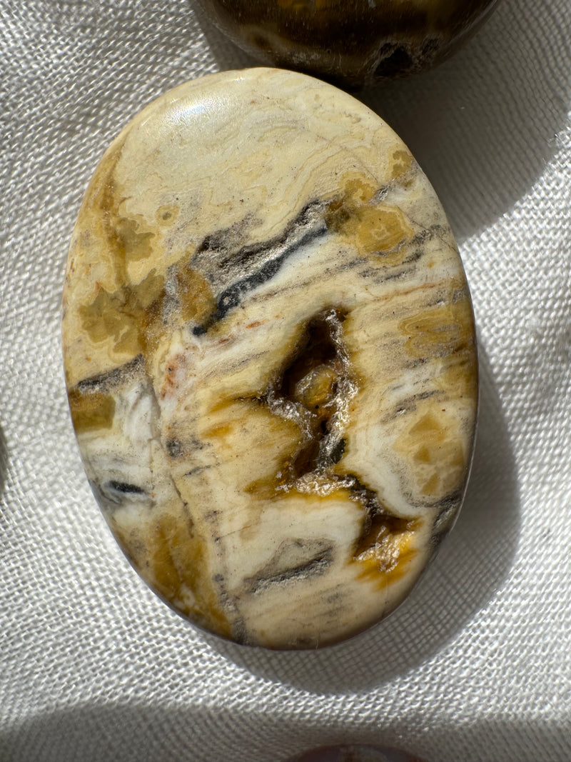 Handcrafted custom stone necklace