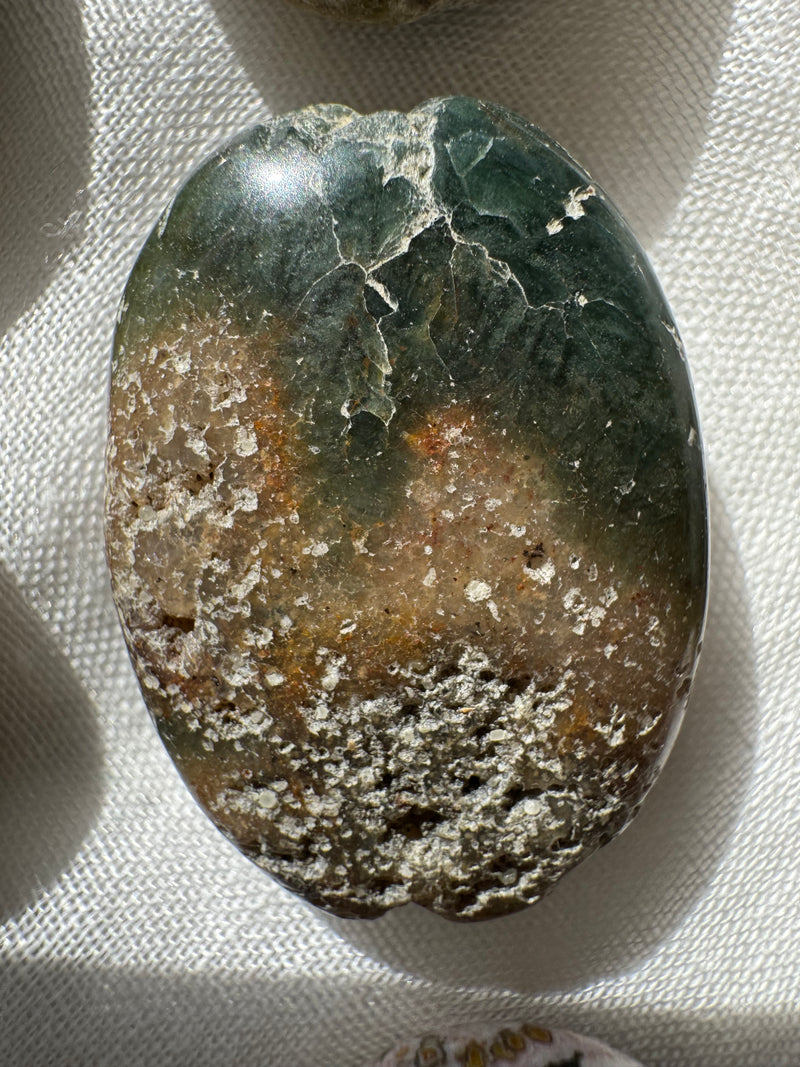 Handcrafted custom stone necklace