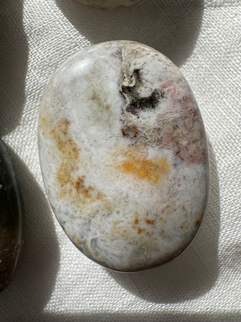 Handcrafted custom stone necklace