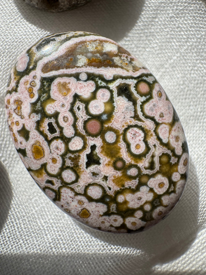 Handcrafted custom stone necklace