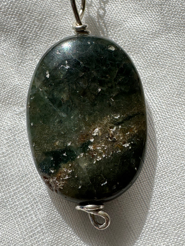 Handcrafted custom stone necklace