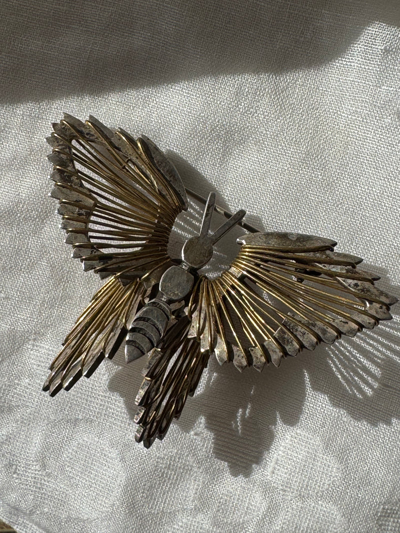 Nature Themed Vintage Pins - Dogwood flower, Leaves, Flowers, Grapes, Butterflies