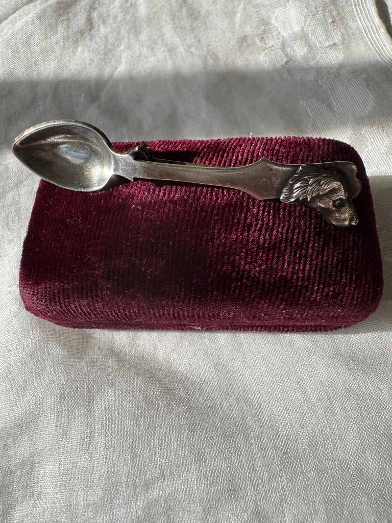 Animal Themed Vintage Pins - Dog, Bluebirds, Lion, Elephants