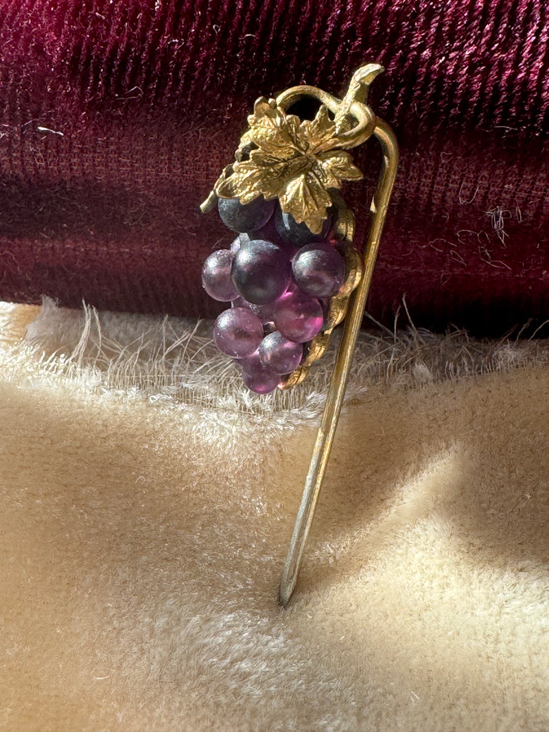 Nature Themed Vintage Pins - Dogwood flower, Leaves, Flowers, Grapes, Butterflies