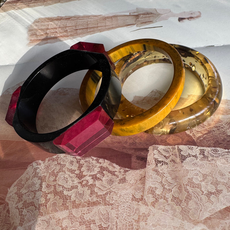 Vintage Resin Bangles