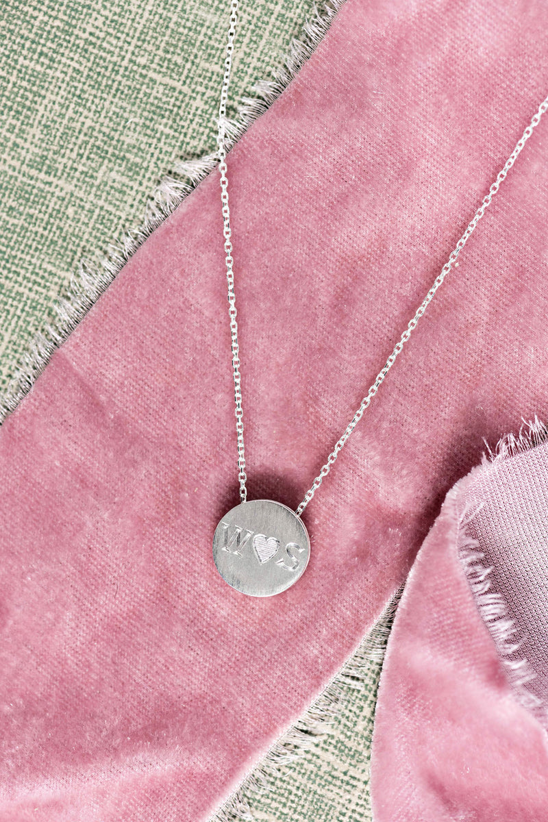 Personalized Disc Necklace