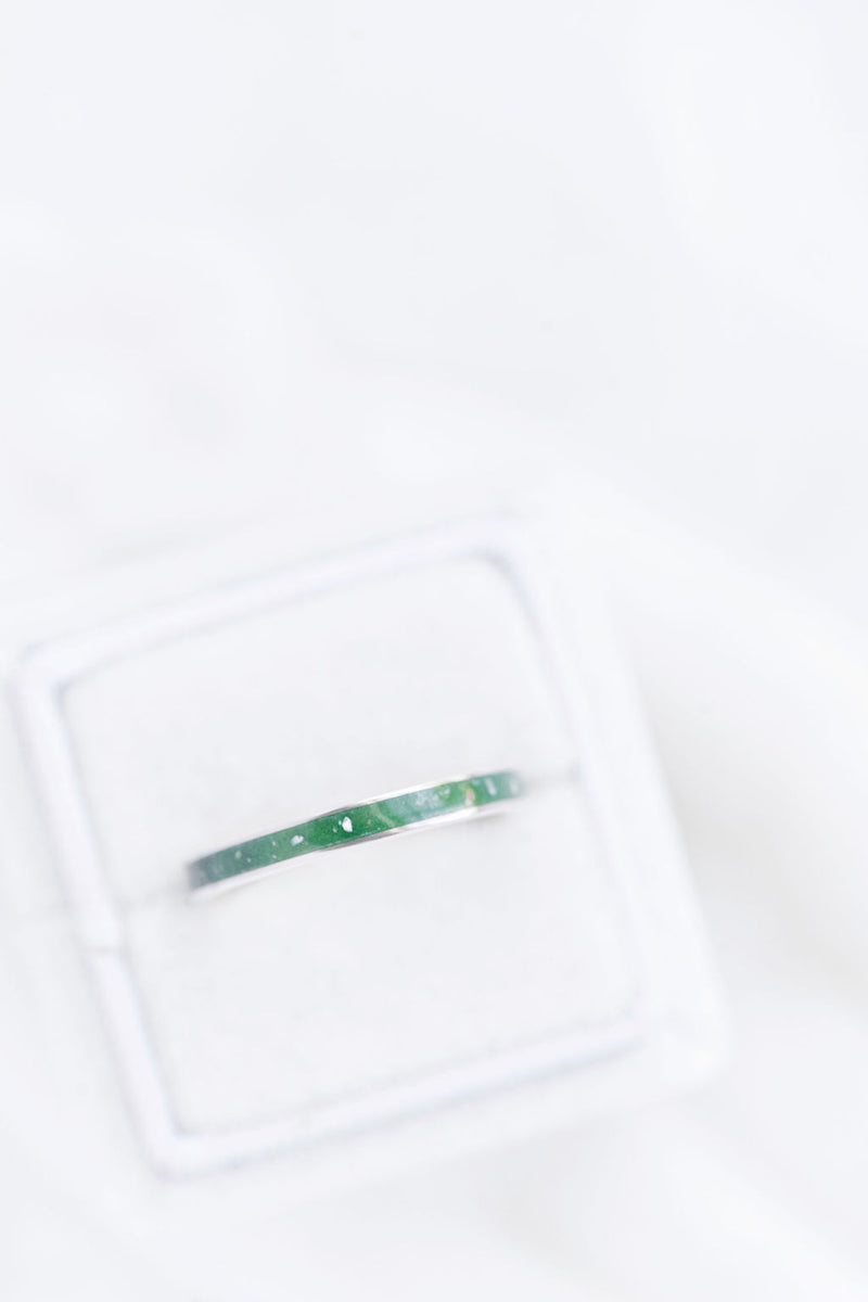 Ombré Enamel Cremation Ring