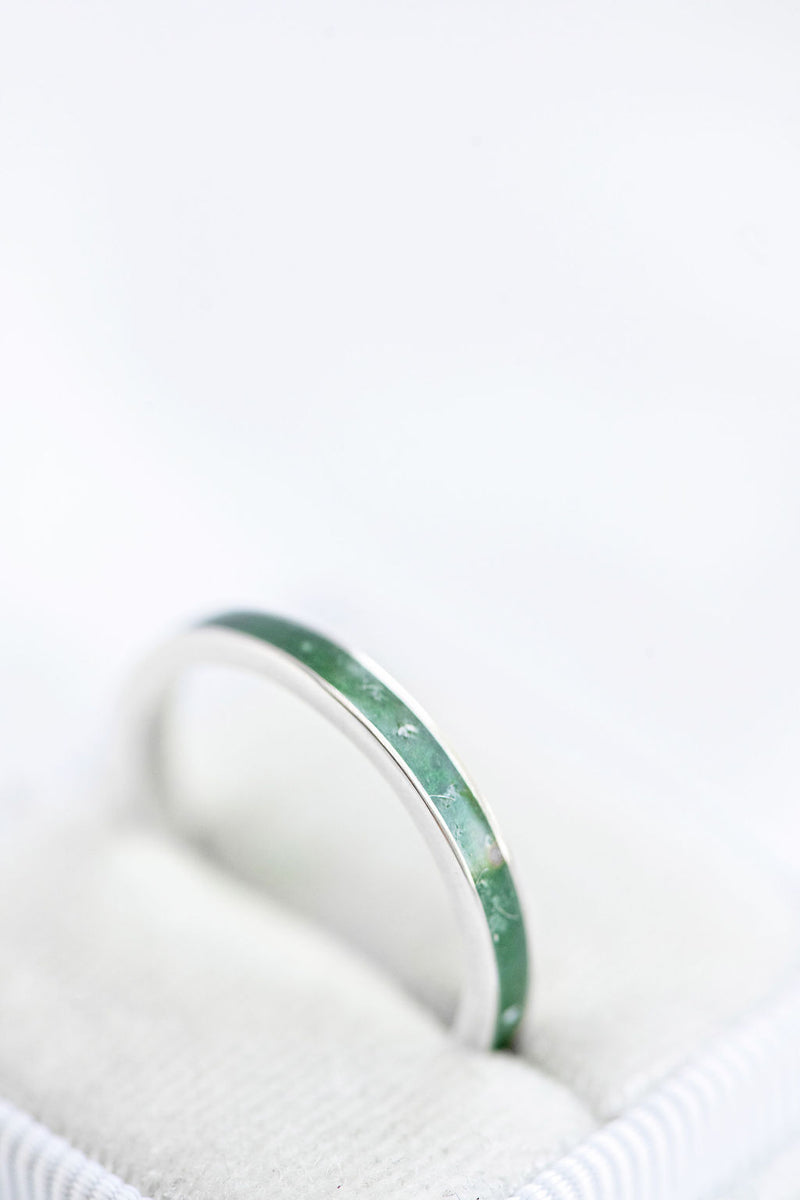 Ombré Enamel Cremation Ring