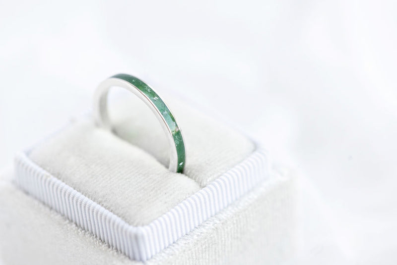 Ombré Enamel Cremation Ring