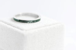 Ombré Enamel Cremation Ring