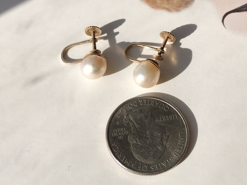 1960's Simulated Opal Screw Back Earrings – Stacey Fay Designs