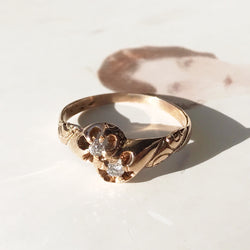 Victorian Toi et Moi Diamond Ring