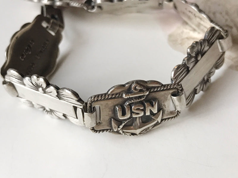 1940's US Navy Sweetheart Bracelet