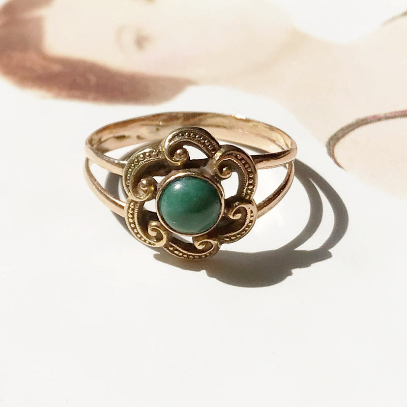 Devon Turquoise & Diamond 14k Yellow Gold Ring | Ooh! Aah! Jewelry | Unique  Gold & Silver Rings — Gold Rings | Ooh! Aah! Jewelry